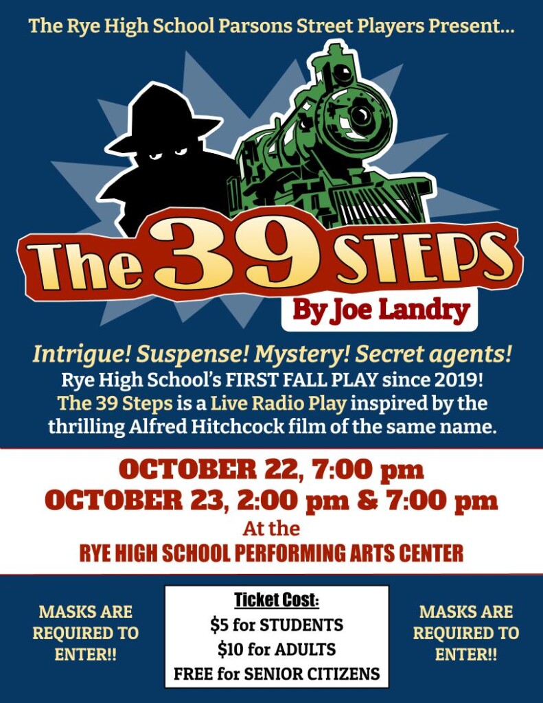 The 39 steps - Rye High School - Parsons Street Players 2021