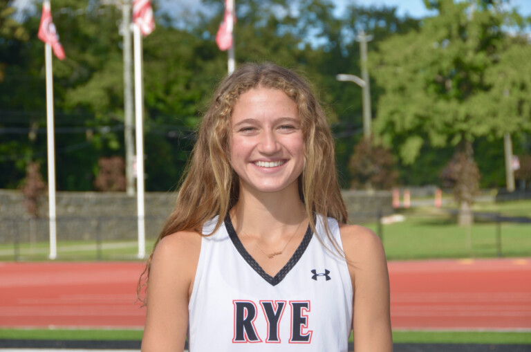 (PHOTO: Rye Girls Varsity Field Hockey MVP, senior Morgan Puzzuoli.)