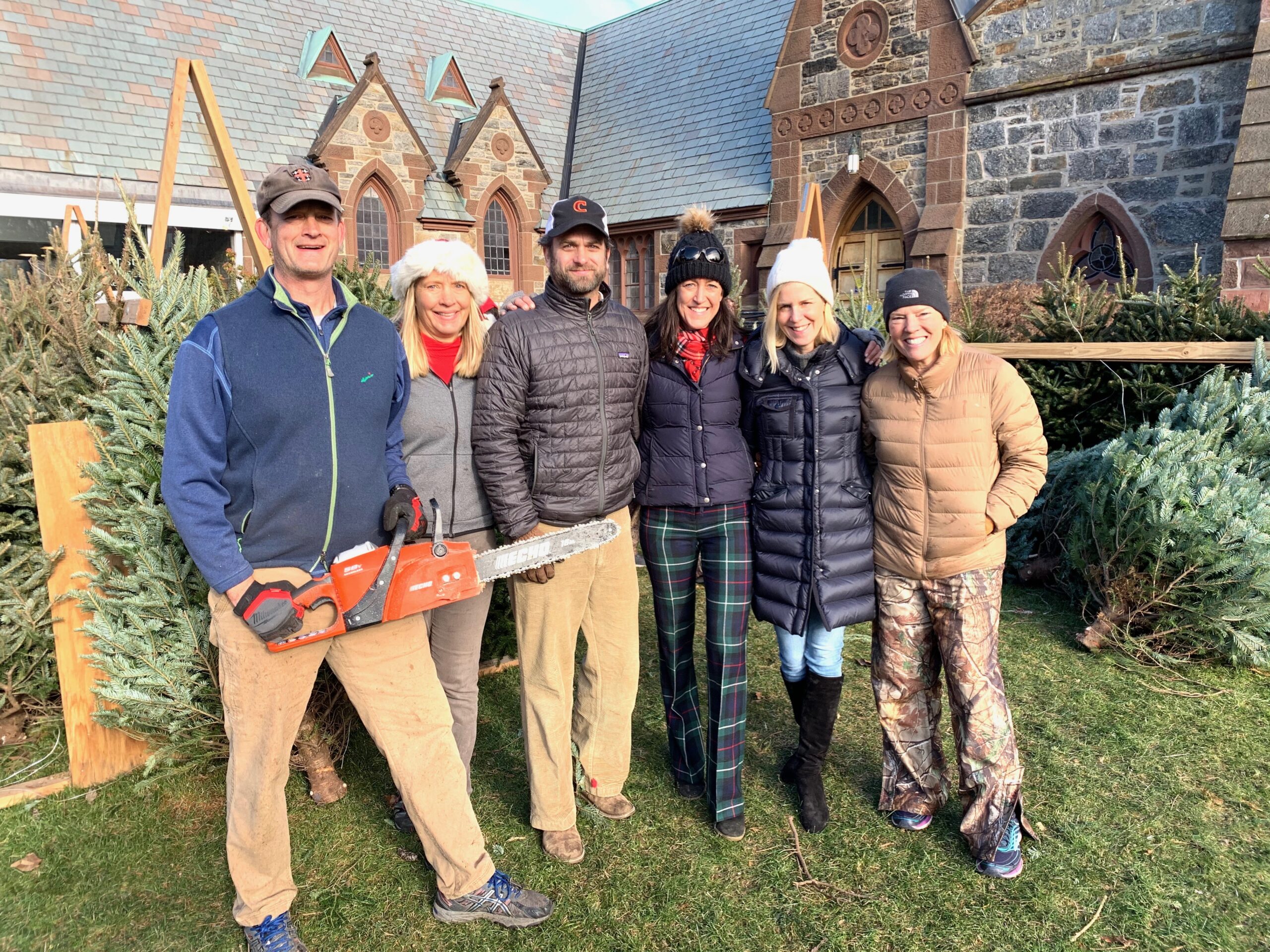 Christ Church Rye - tree sale team 2019