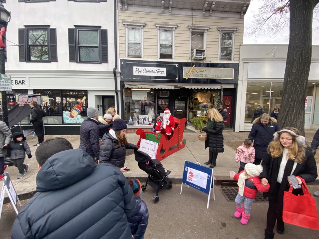 Mistletoe Magic in Downtown Rye on Sunday, November 28, 2021.