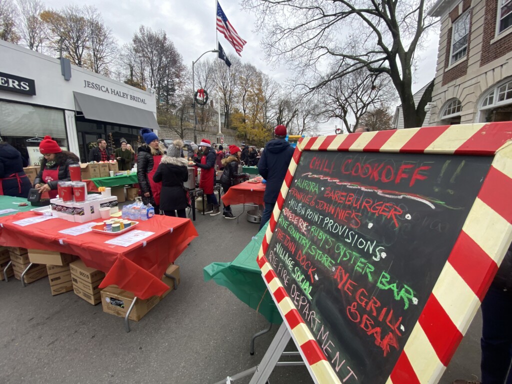 Mistletoe Magic in Downtown Rye on Sunday, November 28, 2021.