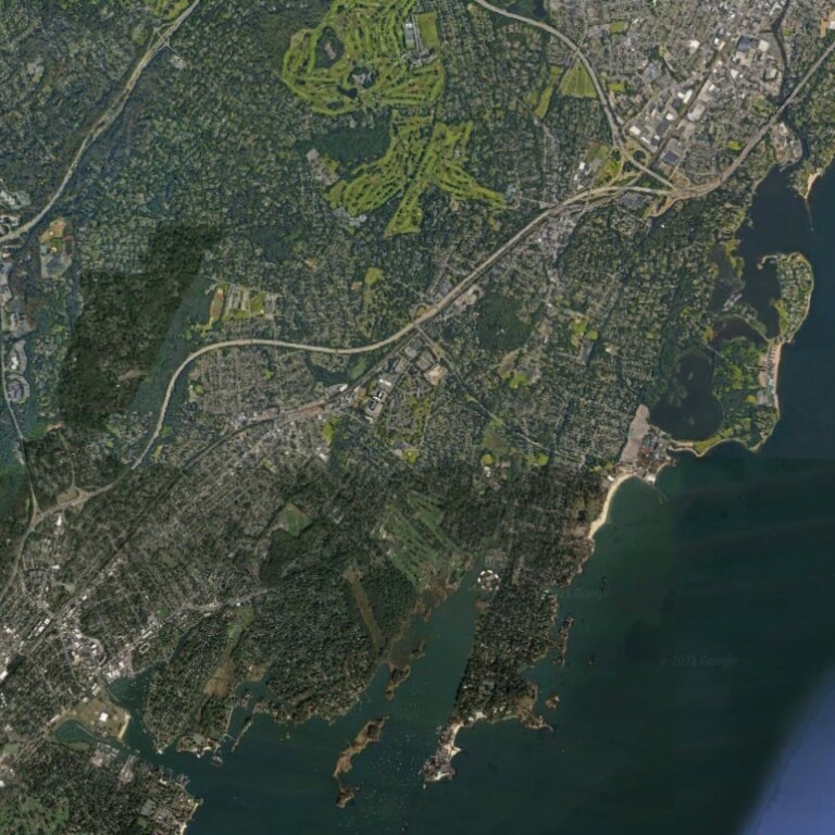 City of Rye aerial view