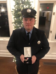 Rye Fire Fighter Clyde Pitts - Life Saving Awards 12/14/2021