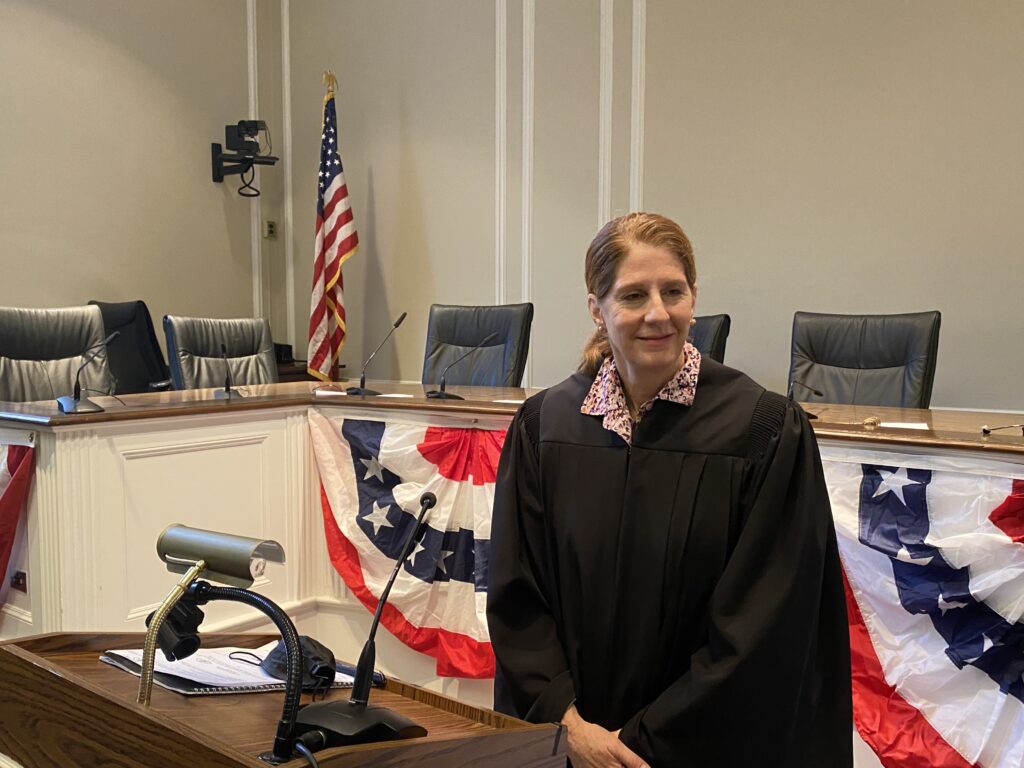 (PHOTO: Rye City Judge Valerie A. Livingston on January 1st, 2022.)