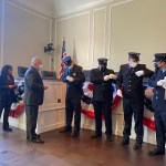The Rye FD promoted four firefighters to the position of Lieutenant - Andrew Northshield, John Rodrigues, Clyde Pitts 3rd and John Cotter. The ceremony was held at Rye City Hall on January 4, 2022.