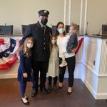 The Rye FD promoted four firefighters to the position of Lieutenant - Andrew Northshield, John Rodrigues, Clyde Pitts 3rd and John Cotter. The ceremony was held at Rye City Hall on January 4, 2022.