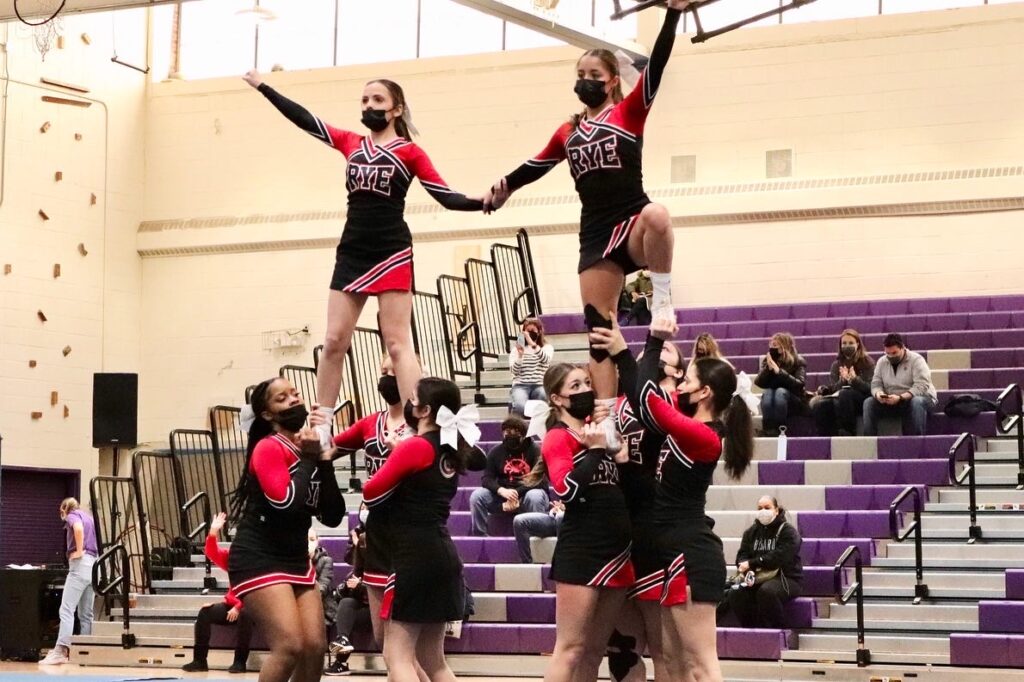 Rye Girls Varsity Cheerleading - New Ro Competition 01-22-2022 -- 1