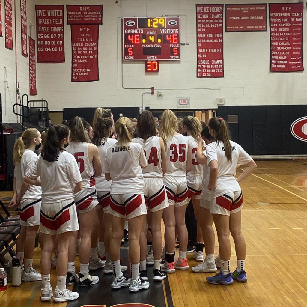 Rye Girls Varsity Basketball vs. Hen Hud 2022-02-17 - 2