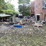 (PHOTO: Home damage in Rye from Hurricane Ida.)