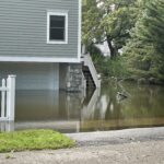 (PHOTO: Home damage in Rye from Hurricane Ida.)