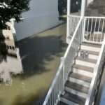 (PHOTO: More home damage in Rye from Hurricane Ida.)