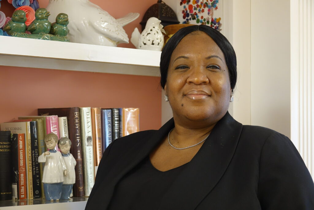 (PHOTO: Jo-Ann Pinder, the memory care supervisor at the H.O.P.E. Center.)