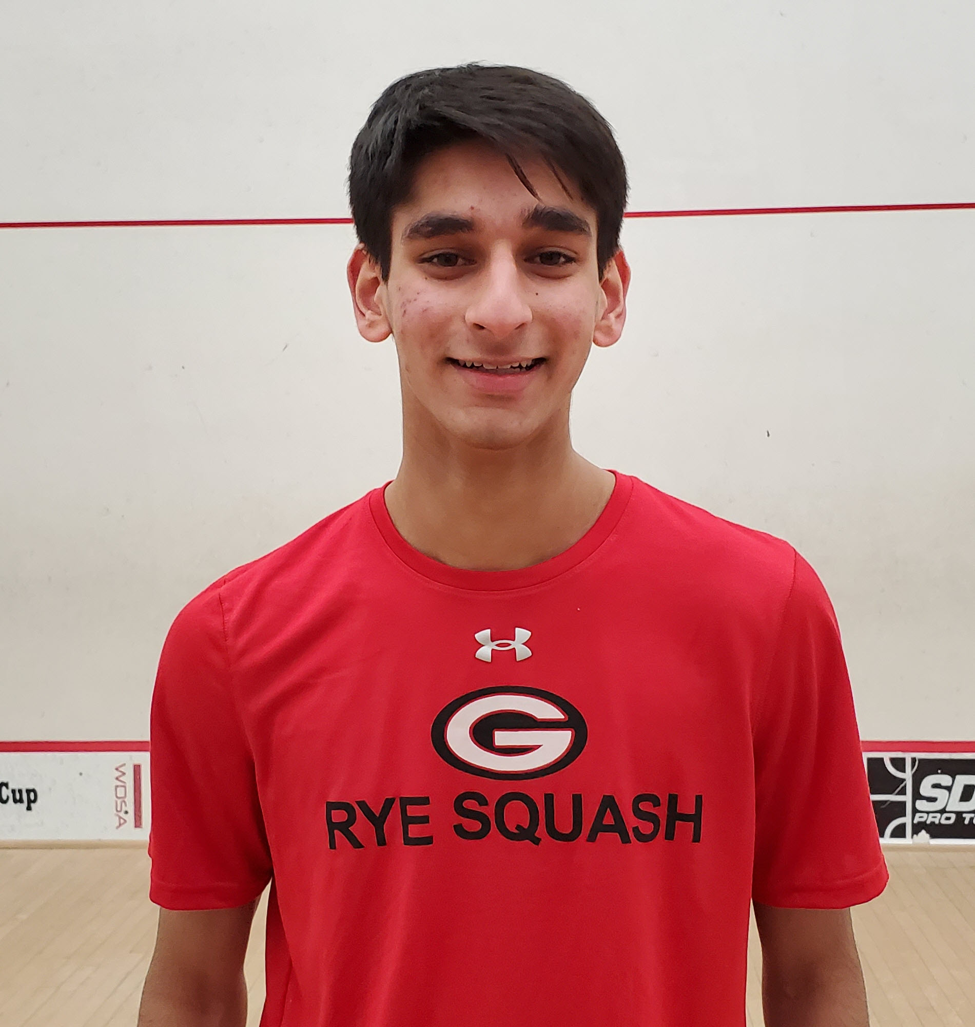 (PHOTO: Rye Boys Varsity Squash MVP Rafay Syed.)