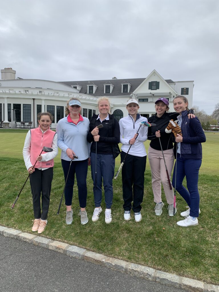 (PHOTO: The Rye Girls Varsity Golf team 2022.)