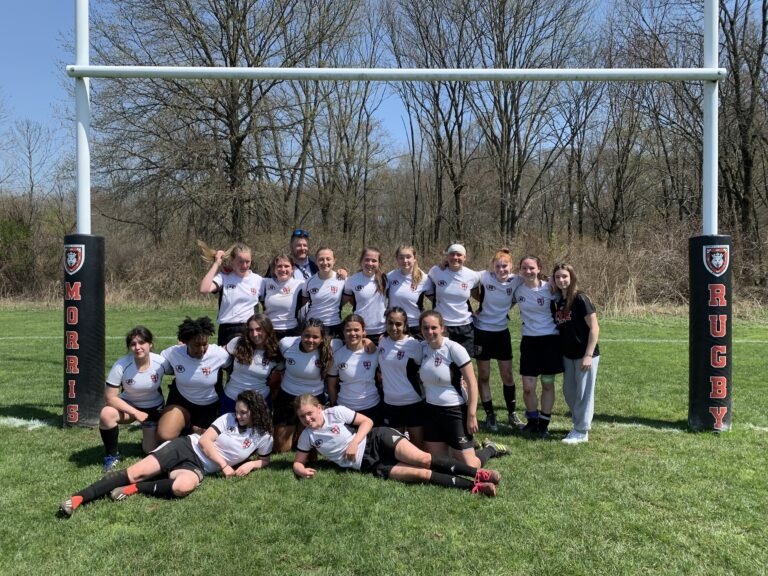 (PHOTO: The Rye Girls Varsity Rugby team 2022.)