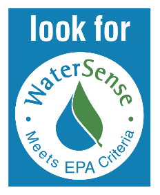 (PHOTO: Look for the EPA's Water Sense logo.)