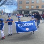 (PHOTO: Warming up at the Rye train station before the start of the annual Rye Little League parade, 2022.)