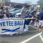 (PHOTO: Warming up at the Rye train station before the start of the annual Rye Little League parade, 2022.)