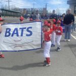 (PHOTO: Warming up at the Rye train station before the start of the annual Rye Little League parade, 2022.)