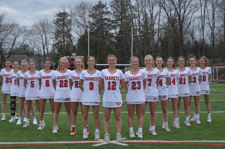 Rye Girls Varsity Lacrosse Team 2022