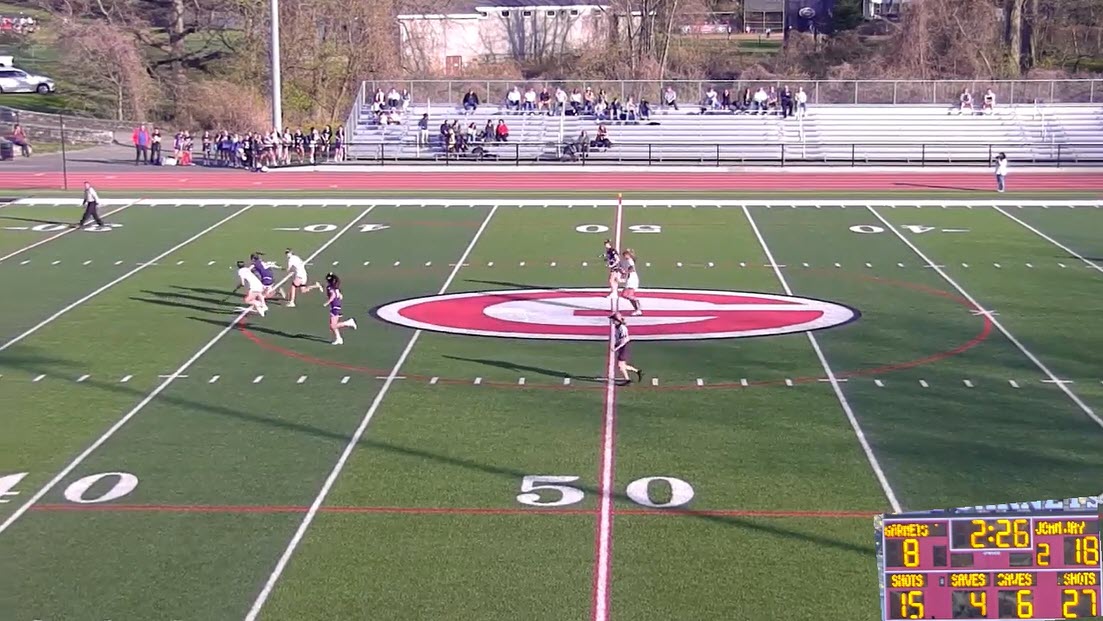 Rye Girls Varsity Lacrosse v John Jay Cross River 2022-04-22 -- 1