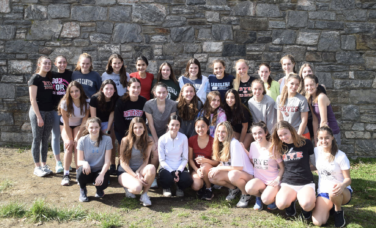 (PHOTO: The Rye Girls Varsity Track & Field Team 2022.)