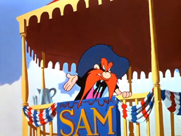 (PHOTO: Yosemite Sam received a write-in vote in the recent Rye City School District school board election. He did not win.)