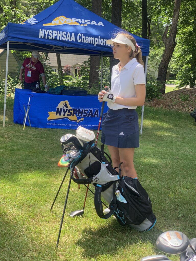 (PHOTO: Rye Girls Varsity Golf MVP senior Hailey Ryan.)