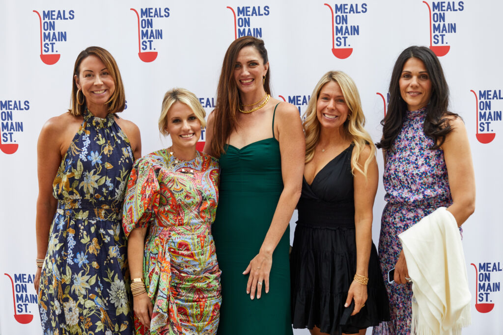 (PHOTO: MOMS board members who helped coordinate the first-time event: Jennifer Molloy (Rye), Jaclyn Shanahan (Rye), Meghan Charles, Nicole Gibbs (Rye) and Tara Castellano (Rye).)