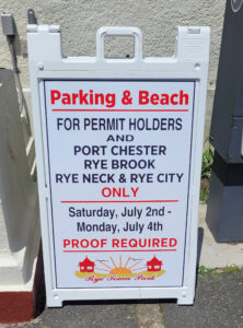 (PHOTO: Make sure you know the parking and access rules for Rye Town Park's Oakland Beach.)