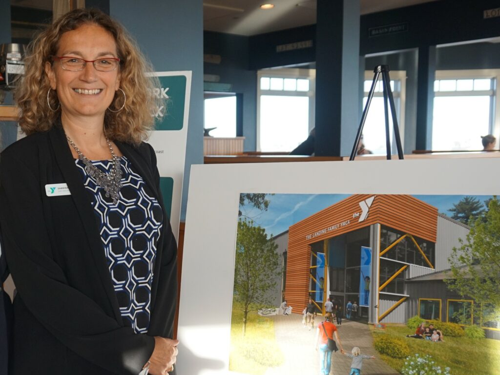 (PHOTO: In 2016, when Murphy ran the Bath YMCA, she led the organization through the purchase and development of a second branch, the Landing YMCA in Brunswick, Maine.)