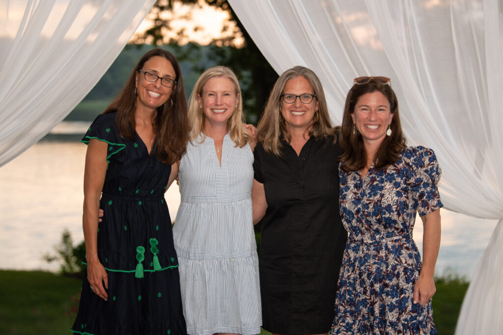 (PHOTO: Janine Moran, honoree Kendra Moran, Lisa Weinman, and Cara Puzzoli. Credit: Jo Bryan.)