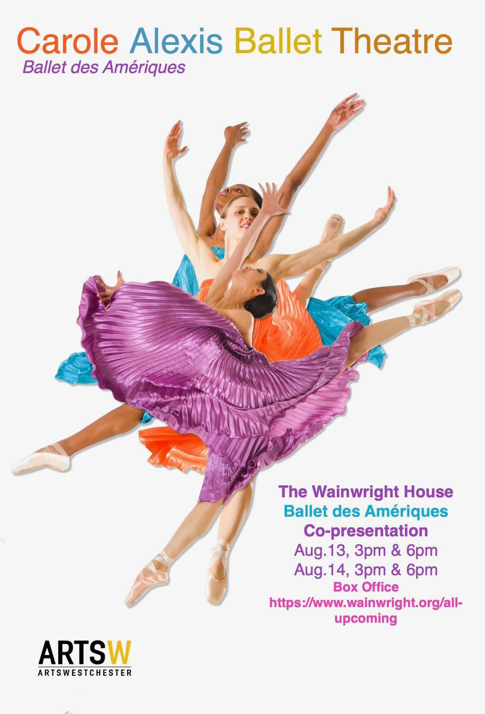 Carole Alexis Ballet Theatre - Ballet des Amériques returns to Wainwright House