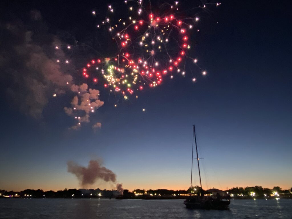 Rye Playland fireworks July 3, 2022