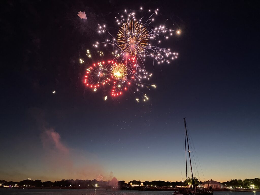 Rye Playland fireworks July 3, 2022