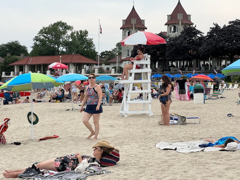 (PHOTO: Rye Town Park's Oakland Beach on Wednesday, July 27, 2022.)