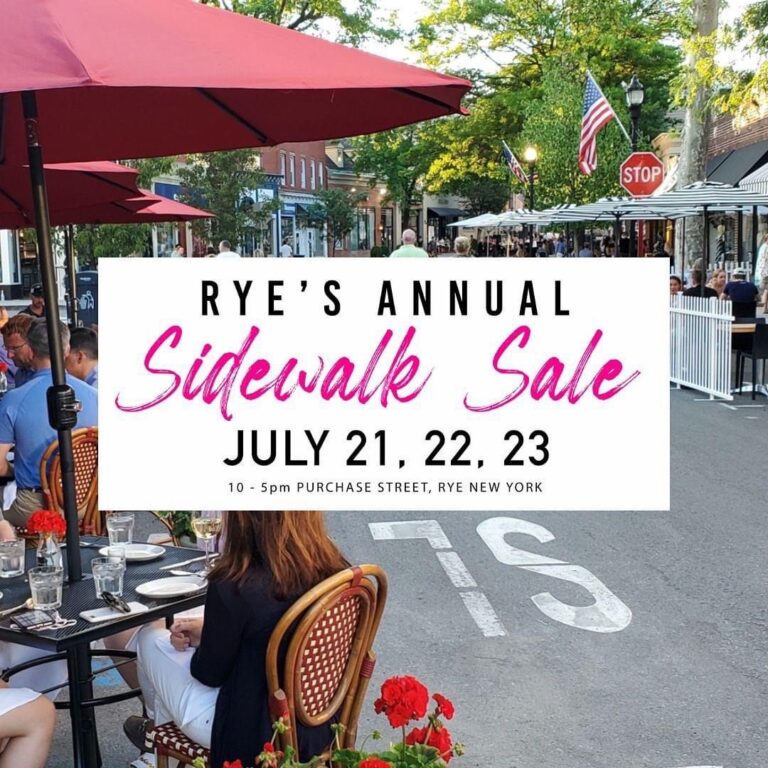 Rye's Annual Sidewalk Sale 2022