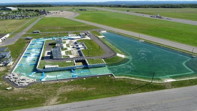 (PHOTO: New York State Preparedness Training Center (SPTC)'s Swift Water and Flood Training complex. Credit: NY State.)