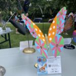 (PHOTO: The second annual Rye’sAbove butterfly sculptures are pollinating the Village Green through September 29th.)