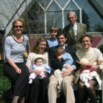 (PHOTO: Rye Lifer Michael Collins and family after moving back to Rye in 2006.)