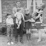 (PHOTO: Rye Lifer Michael Collins with his family on Highland Road 1969.)