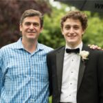 (PHOTO: Rye Lifer Michael Collins and his son at RHS senior prom 2021.)