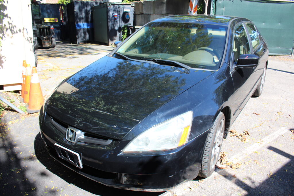 (PHOTO: Santos-Pena was carrying keys to this Honda Accord that was reported stolen out of Otis, Massachusetts in the Berkshires.)