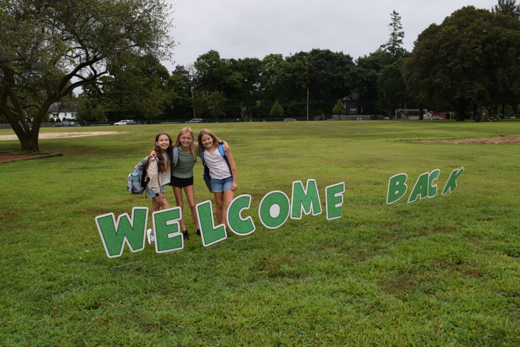 (PHOTO: It's Elementary! Osborn 5th Graders are excited to return to school.)