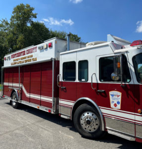 (PHOTO: The Hazmat Emergency Response Team from Westchester County was one of the agencies that responded to the August 27th spill.)