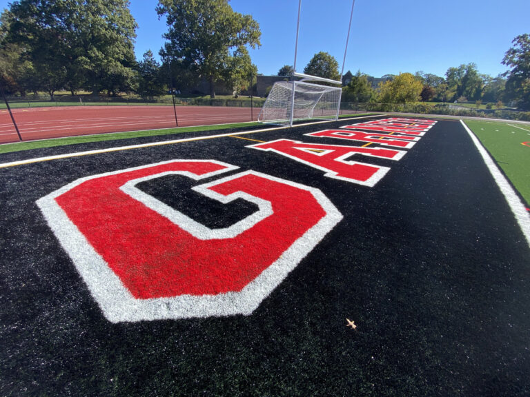 (PHOTO: Garnet Pride is found across Rye. One of the highlights of Rye Athletics is The Game, the annual football game versus rival Harrison.)