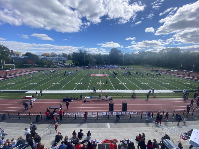 (PHOTO: It was stunning weather and a 5,000+ crowd for the Rye Harrison football game on Saturday, October 8, 2022.)