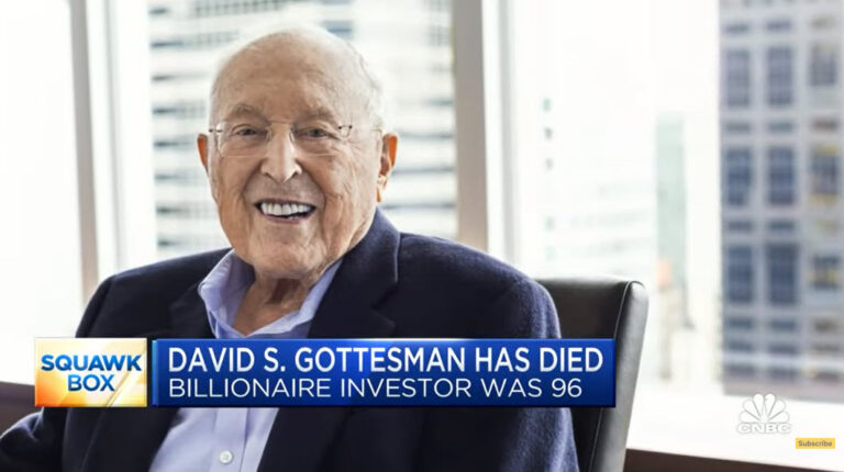 (PHOTO: Island Drive resident David Sanford "Sandy" Gottesman, billionaire and a longtime friend of Warren Buffett, died this past Wednesday, September 28, 2022 at the age of 96.)