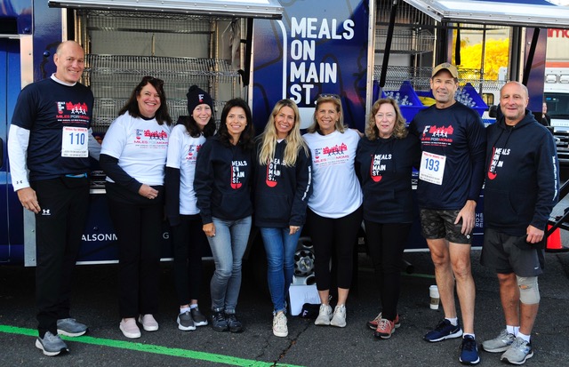 (PHOTO: Meals On Main Street's Board of Directors: Dennis Deutmeyer (Rye), Jane O’Sullivan (Rye), Sara Miller (Rye), Michele Allison (Rye), Nicole Gibbs (Rye), Maria Kacha (Rye), Patricia Hart (Rye), Michael Dailey (Rye), and Anthony Tirone (White Plains).)