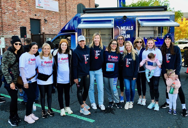 (PHOTO: The group behind Sunday's fun run & 5K event, Miles for MOMS, is the Meals On Main Street Auxiliary Board. Pictured here: Tara Castellano (Mamaroneck), Danielle Kindler (Rye), Jaclyn Shanahan (Rye), Alexandra Brown Hagens (Rye), Jennifer Molloy (Rye), Cameron Scansaroli (Rye), Erika Lee (Rye), Jennifer Swanson (Rye), Nicole Gibbs (Rye), Nancy Tirone (White Plains), Elizabeth Nace (Harrison) and Meghan Charles (Harrison))